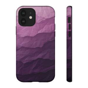 Lilac to Plum Gradient - Protective Phone Case