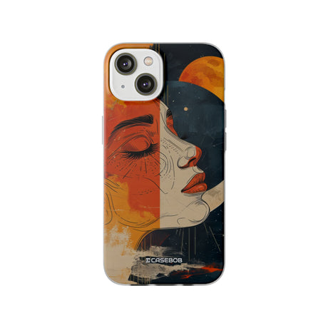 Celestial Duality | Flexible Phone Case for iPhone