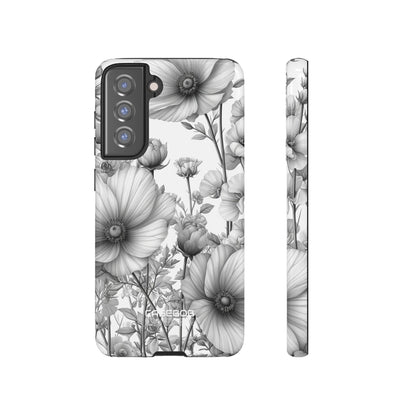 Vintage Floral Etching  Samsung S21 - Tough