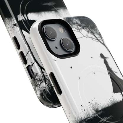 Cliffside Silhouette iPhone 14 Case - Tough+