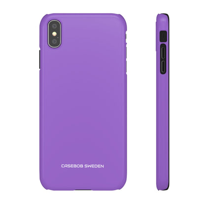 Amethyst Purple - Slim iPhone X Phone Case