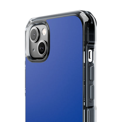 Cobalt Blue - Clear Impact Case for iPhone