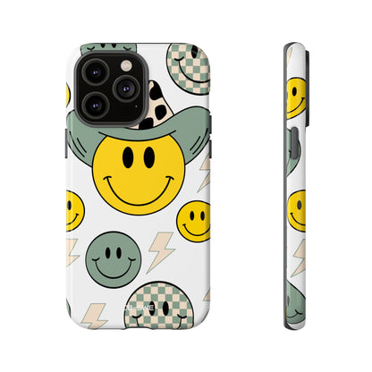 Pop Art Smiley Party - iPhone Case