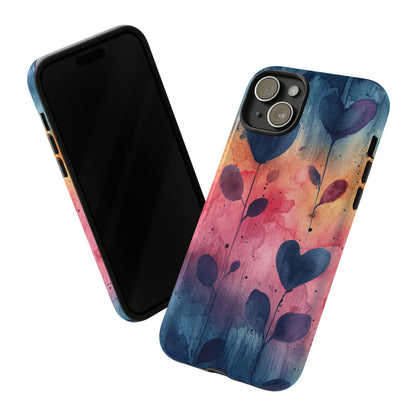 Heartfelt Pastel Mosaic - Protective Phone Case