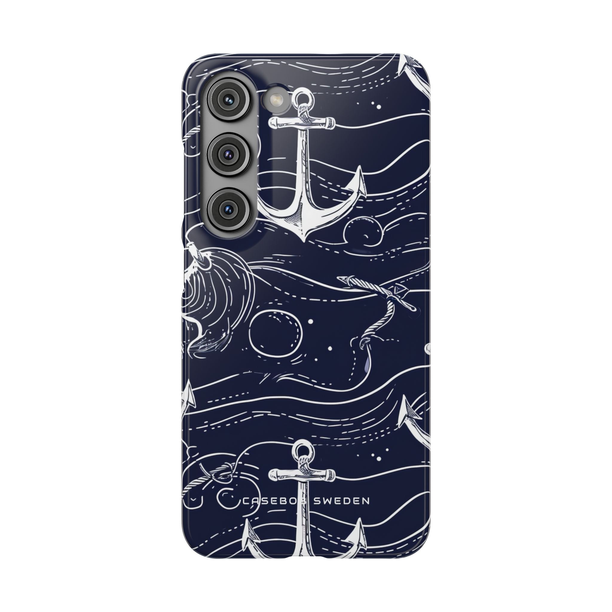 Gradient Anchorflow Waves Samsung S23 - Slim Phone Case