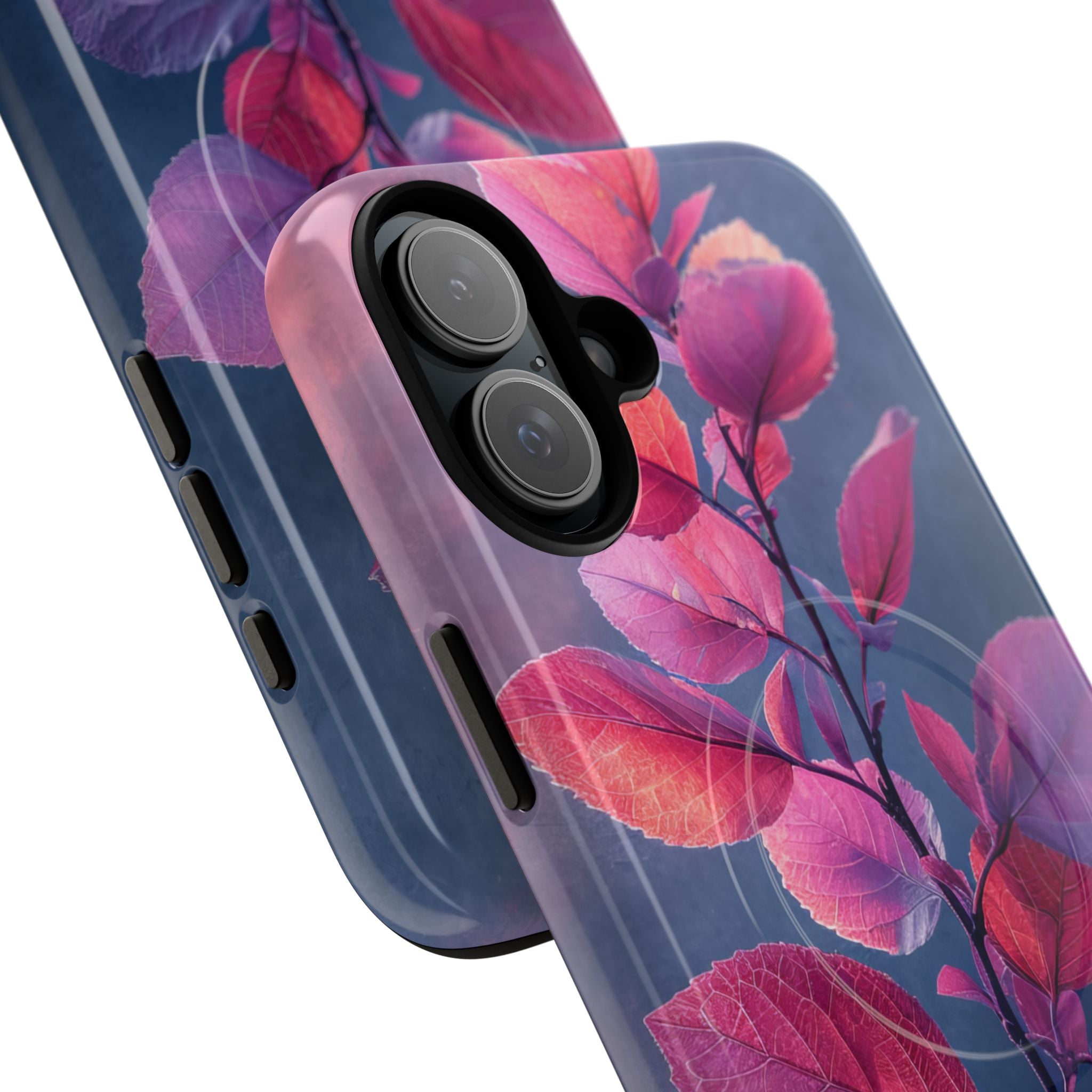 Pink Blue Nature - Tough + MagSafe® iPhone 16 Phone Case