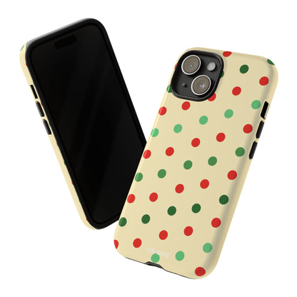 Colorful Dots Dance - iPhone Case