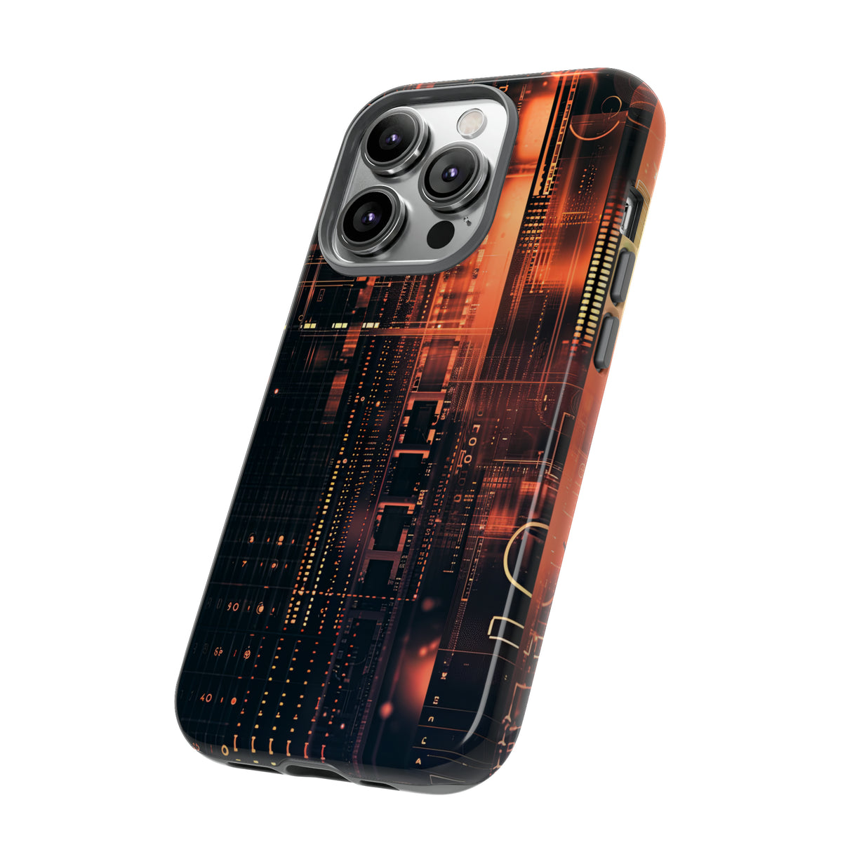 FuturTech Glare: Innovation Gradient - Protective Phone Case