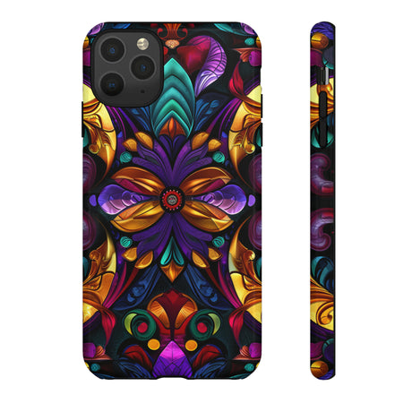 Gothic Stained Glass Majesty - Protective Phone Case