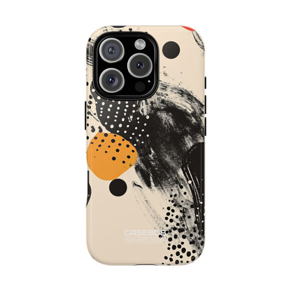 Swirl Chaos Geometry iPhone 16 - Tough