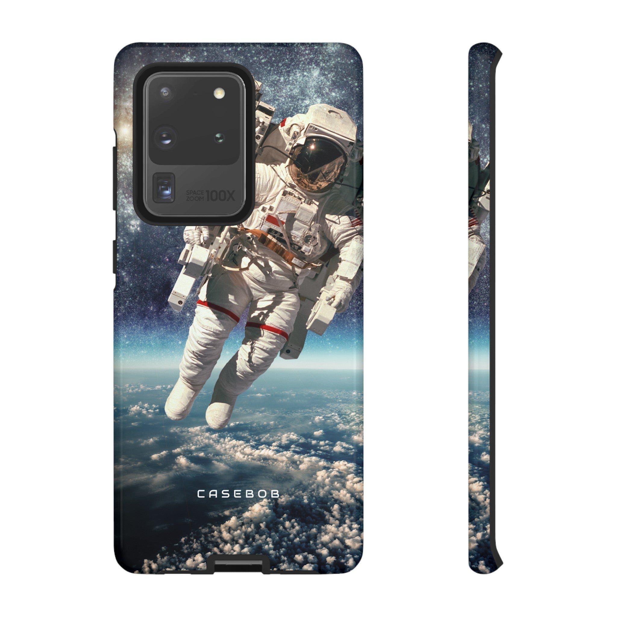 Astronaut in outer space - Protective Phone Case