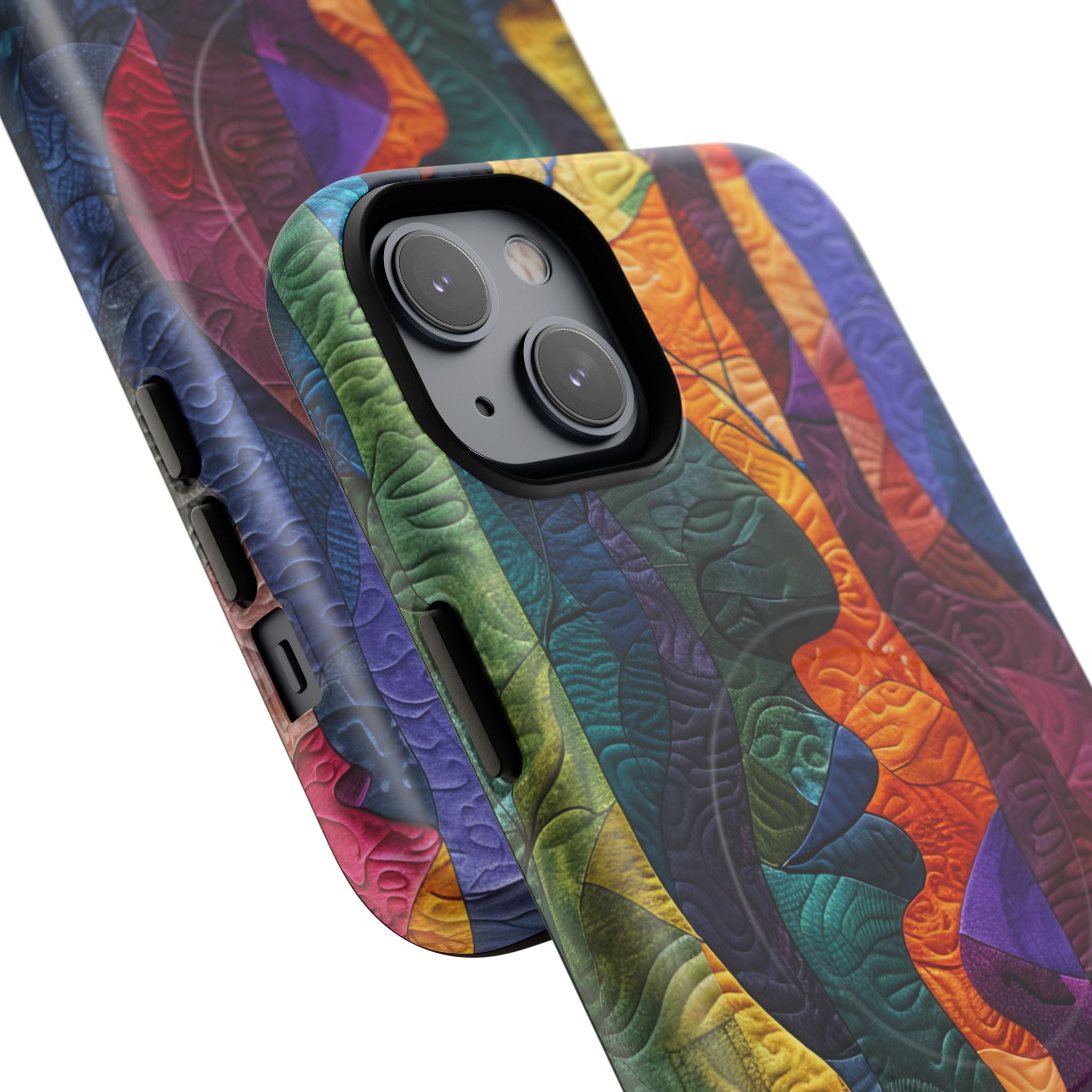 Harmonized Faces and Nature Fusion iPhone 14 | Tough+ Phone Case