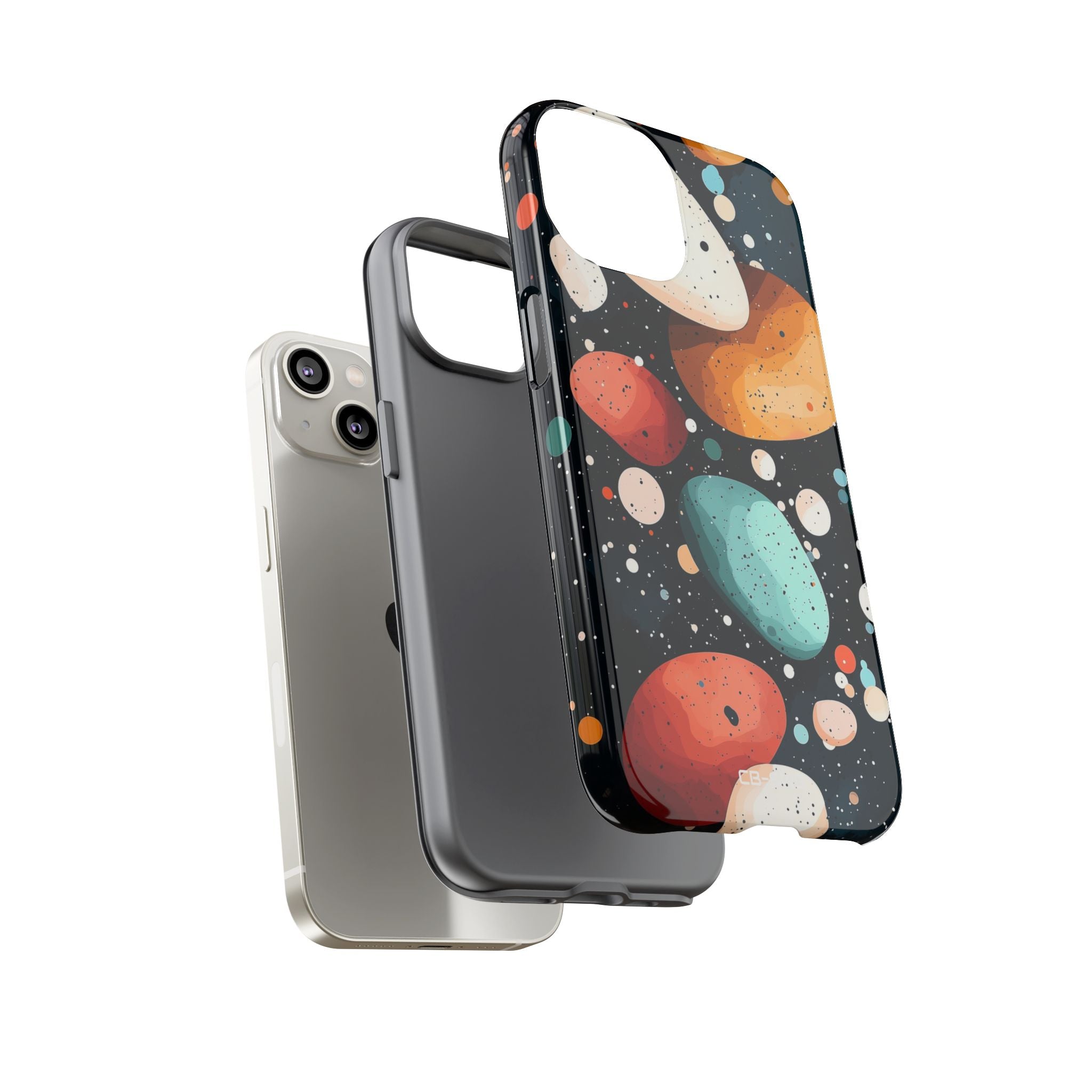 Colorful Stones Dance - iPhone Case