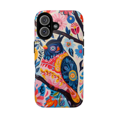 Owl Bloom iPhone 16 Case - Tough+