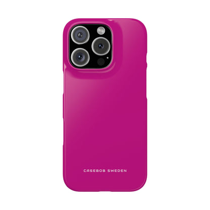 Medium Violet Red iPhone 16 - Slim Phone Case