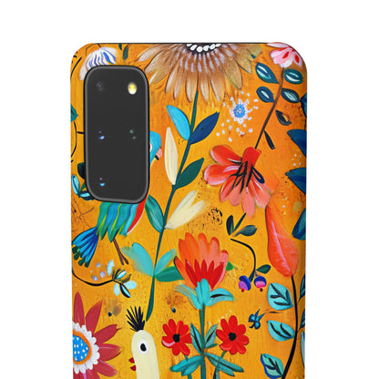 Whimsical Vintage Nature Harmony Samsung S20 - Slim Phone Case