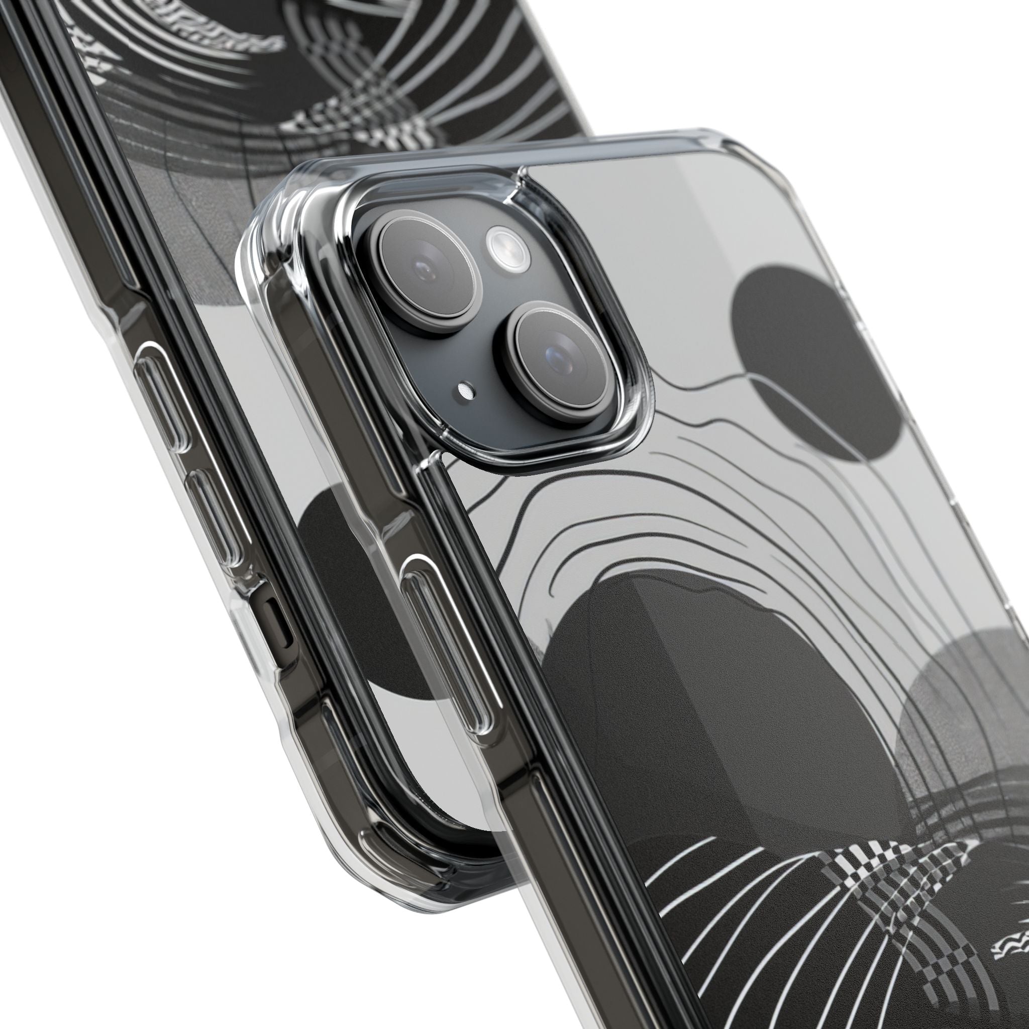 Monochrome Dynamics - Phone Case for iPhone