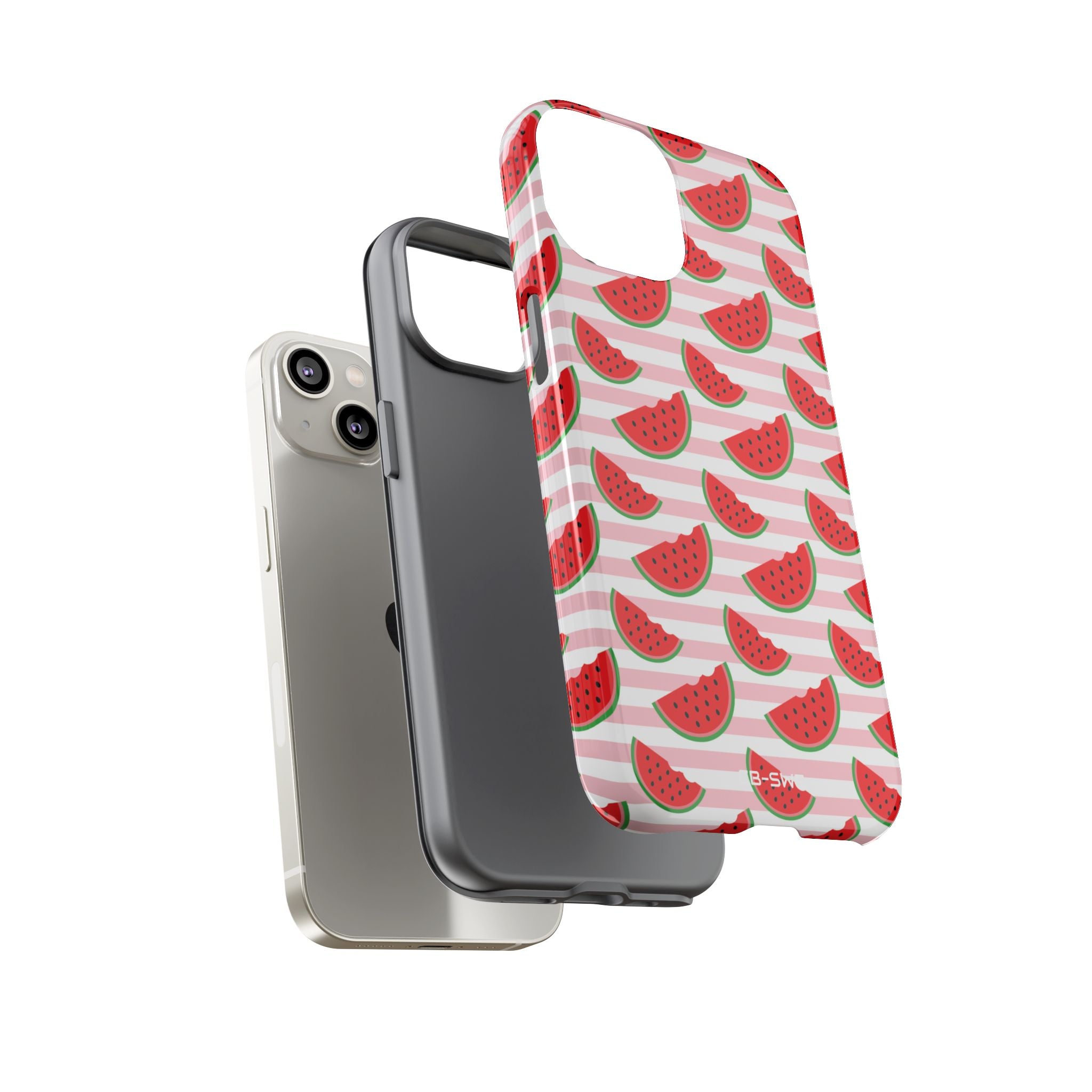Watermelon Slice Rhythm - iPhone Case