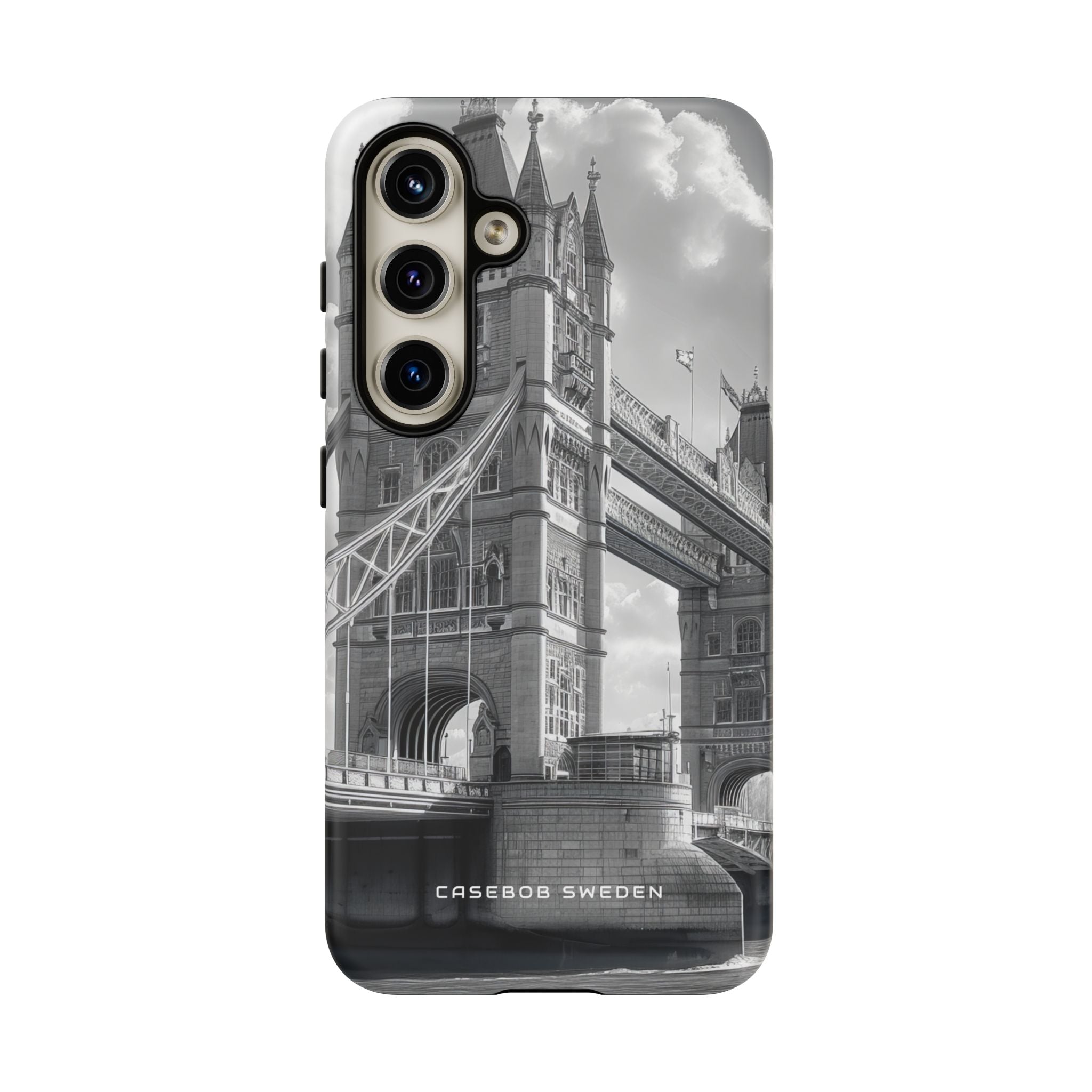 Tower Bridge Monochrome Architecture Study Samsung S24 - Tough Phone Case