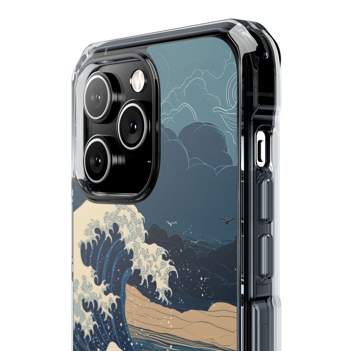 Oceanic Reverence – Handyhülle für iPhone (Clear Impact – Magnetisch)