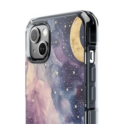 Dreamy Celestial Night - Clear Impact iPhone 14 Phone Case