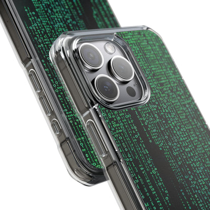 Neon Data Stream iPhone 15 - Impact Clear+