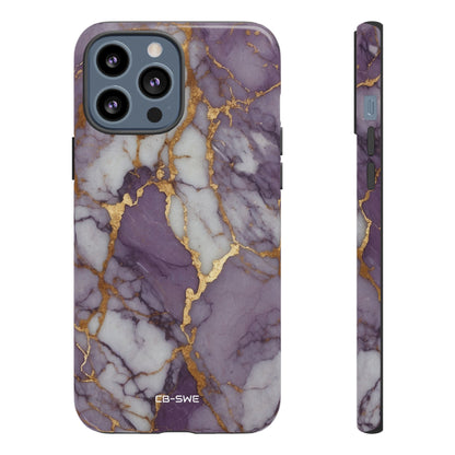 Lavender Veins Flow - iPhone Case