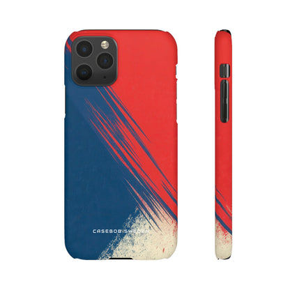 Vintage Brushstroke Harmony iPhone 11 - Slim Phone Case