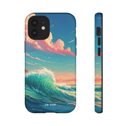 Waves Embrace Sunlight - iPhone Case