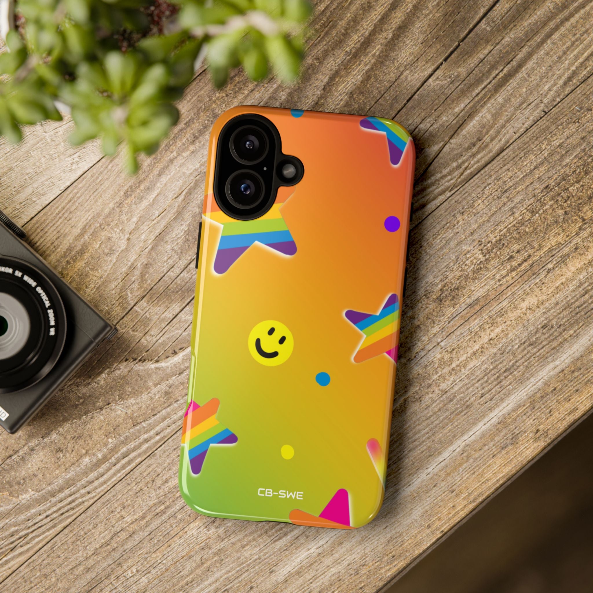 Vibrant Pop Whimsy - iPhone Case