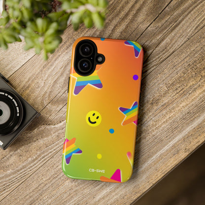 Vibrant Pop Whimsy - iPhone Case
