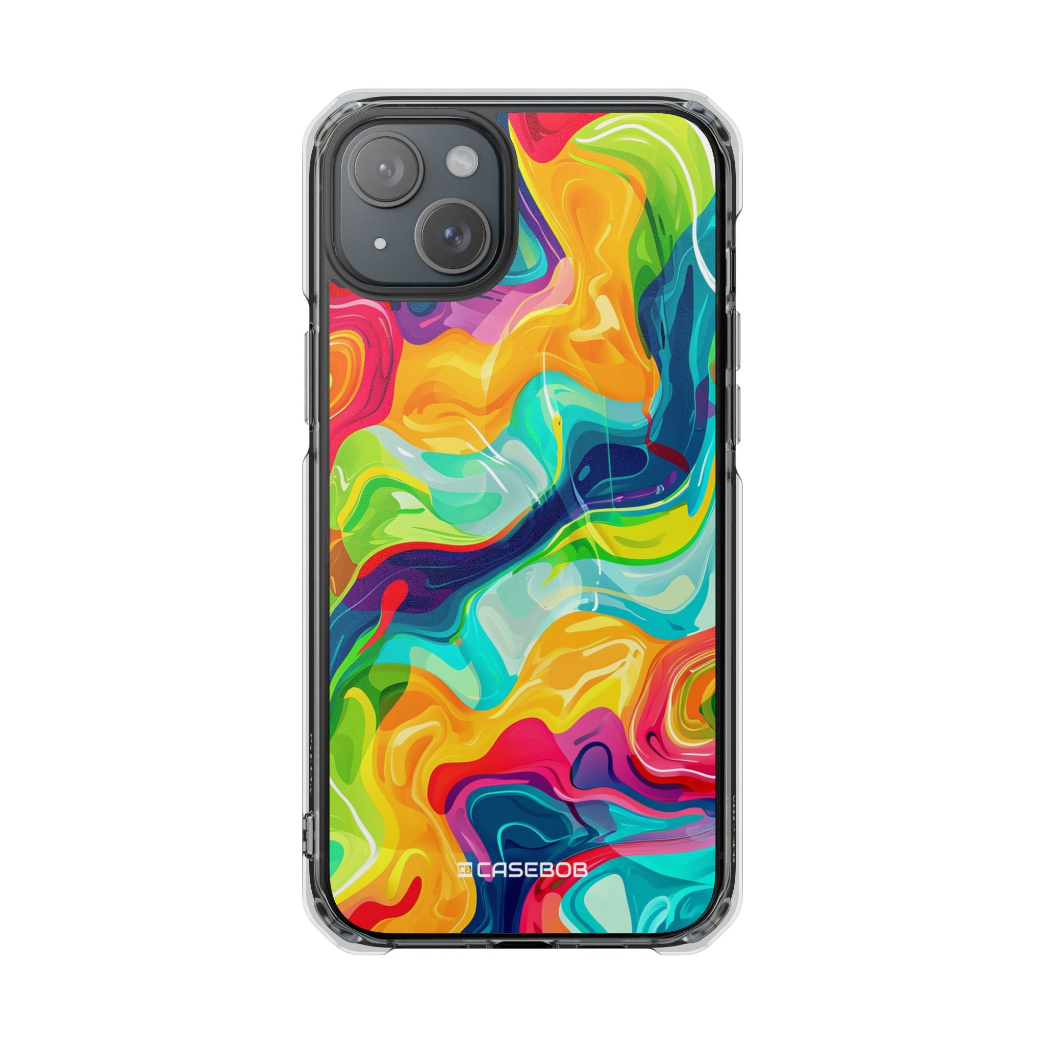 Bold Bright Patterns - Clear Impact Case for iPhone