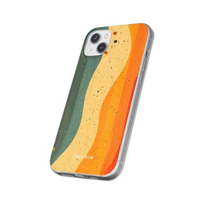 Wavy Forest Veil iPhone 14 Plus Case - Soft