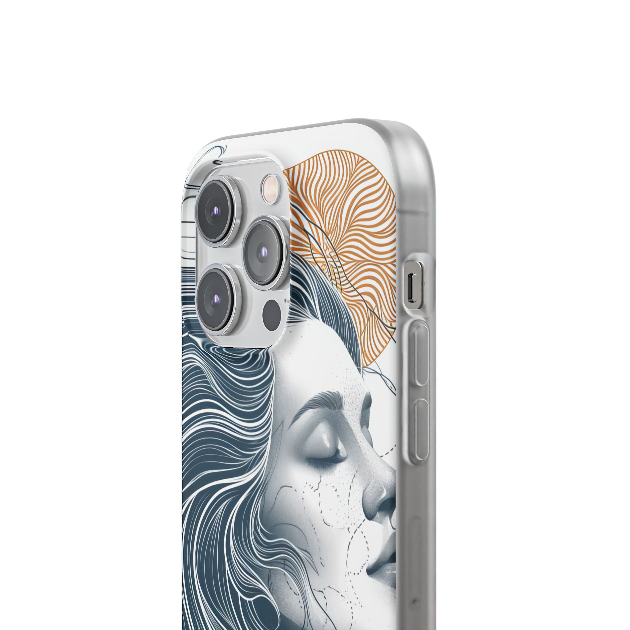 Serene Abstraction | Flexible Phone Case for iPhone