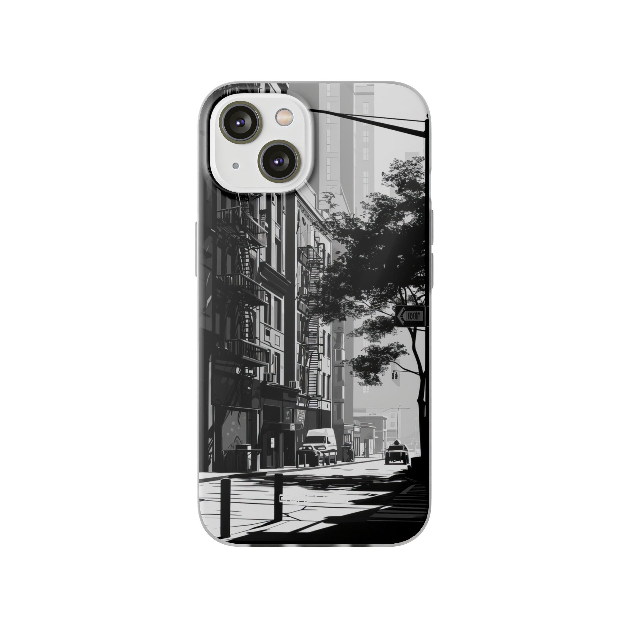 Urban Serenity | Flexible Phone Case for iPhone