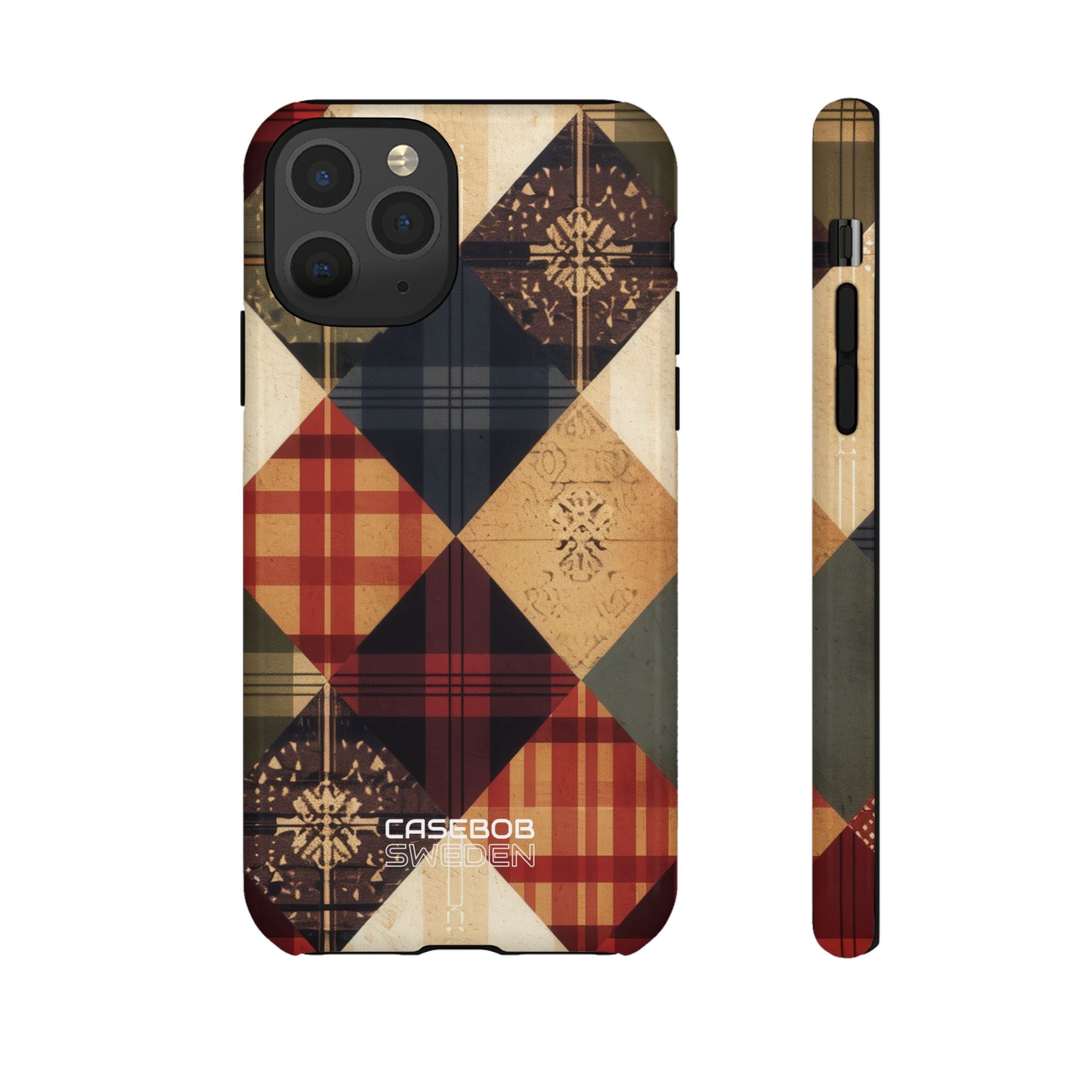 Rustic Quilt Charm iPhone 11 - Tough