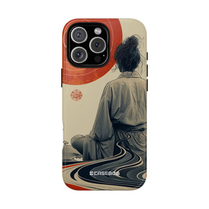 Tranquil Harmony: Modern Nihon Art - for iPhone 16