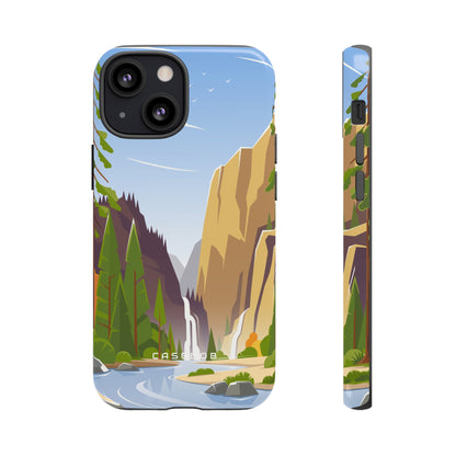 Waterfall at National Park iPhone Case (Protective)