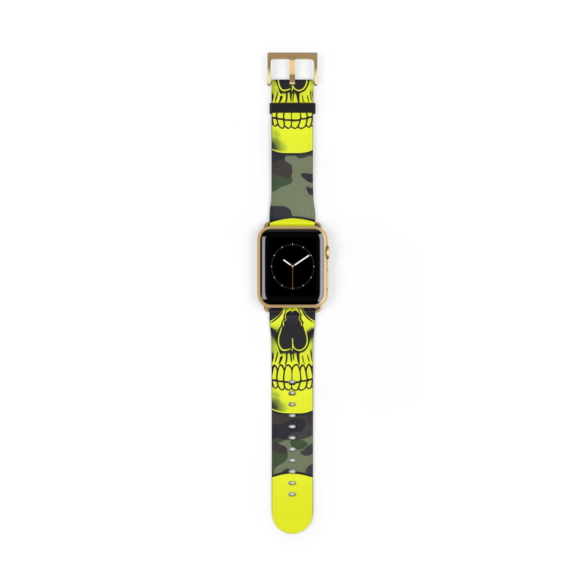 Neon Skull Camo - Watch Band