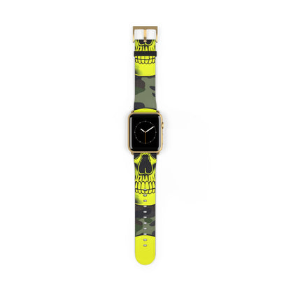 Neon Skull Camo - Watch Band