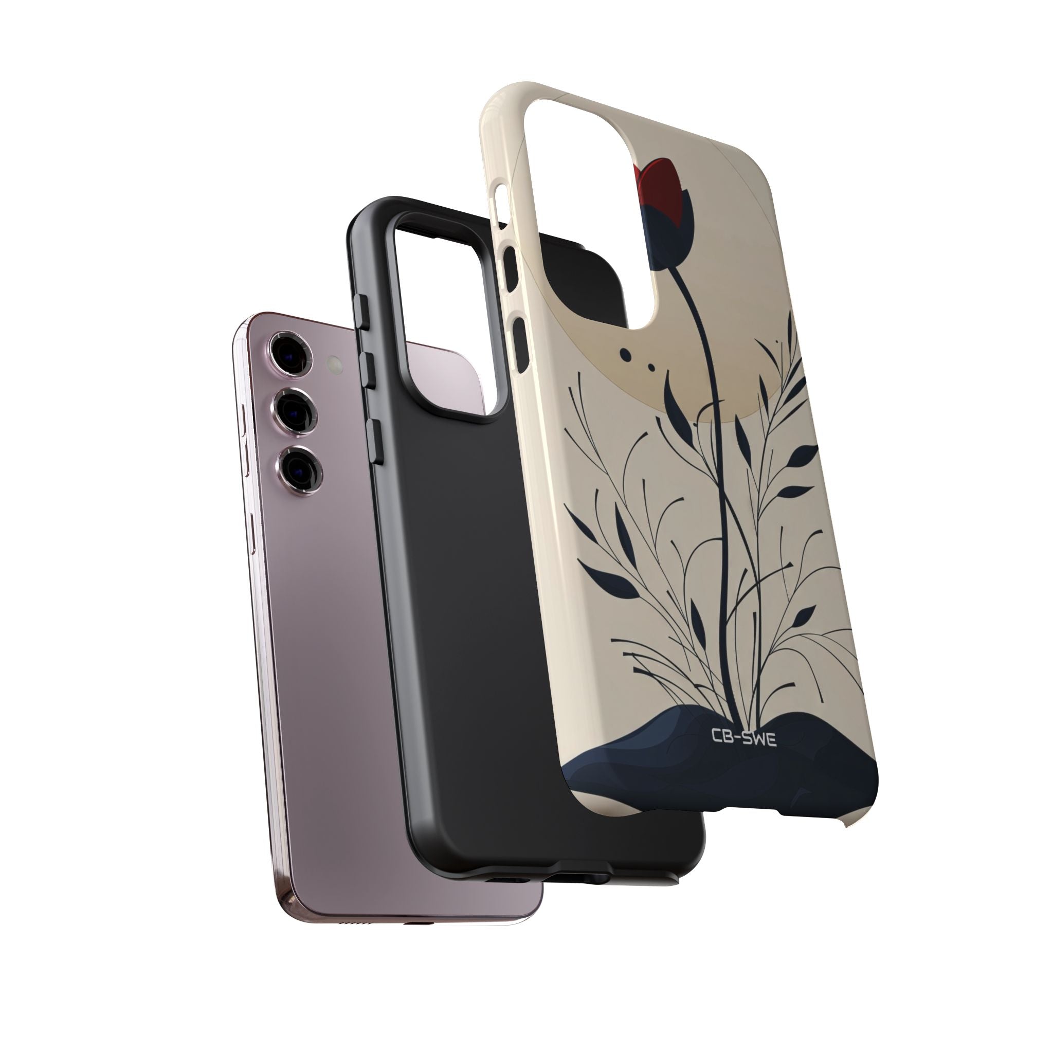 Red Flower Blossom - Samsung Case