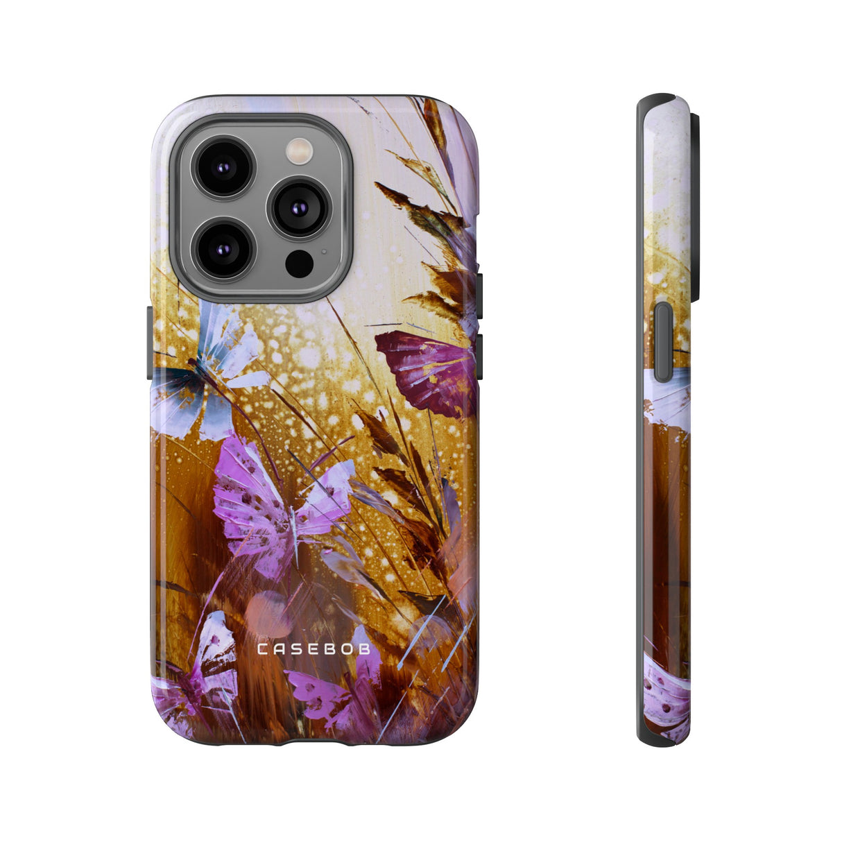 Butterflies Painting - Protective Phone Case