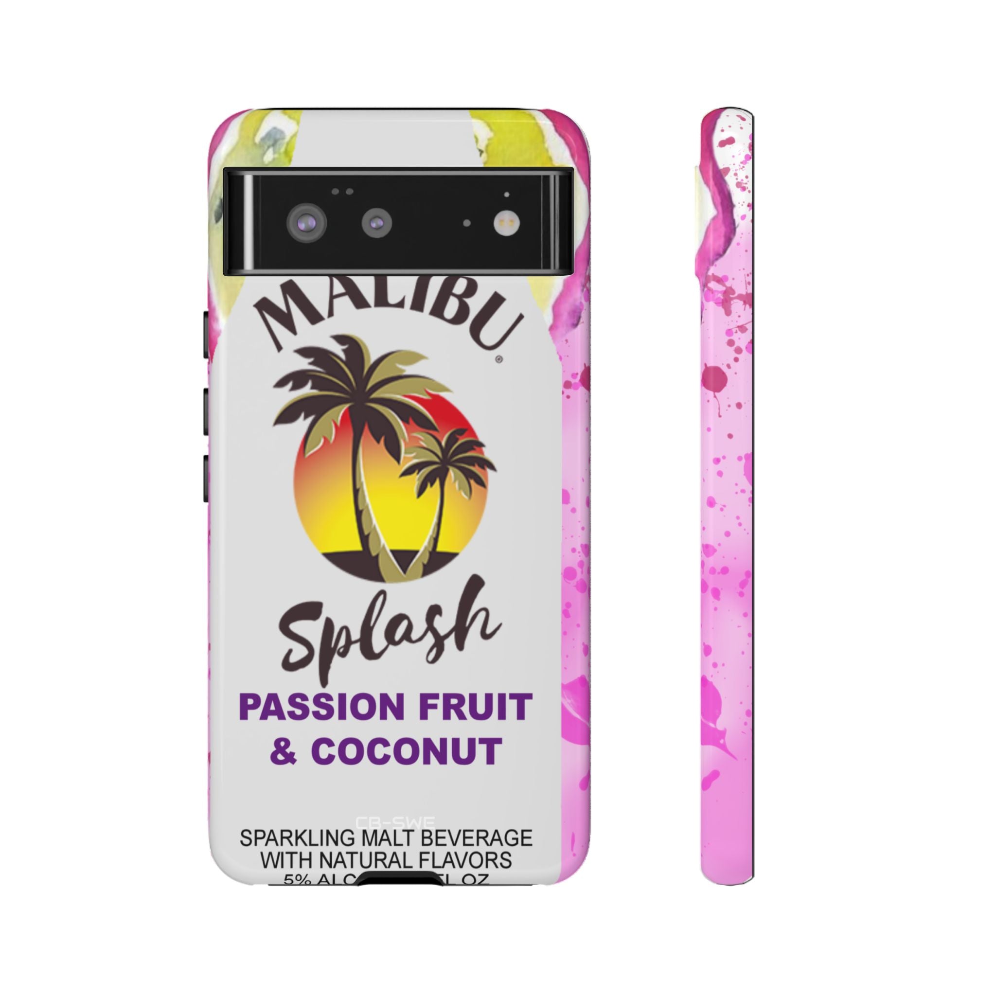 Tropical Sunset Splash - Google Pixel Case