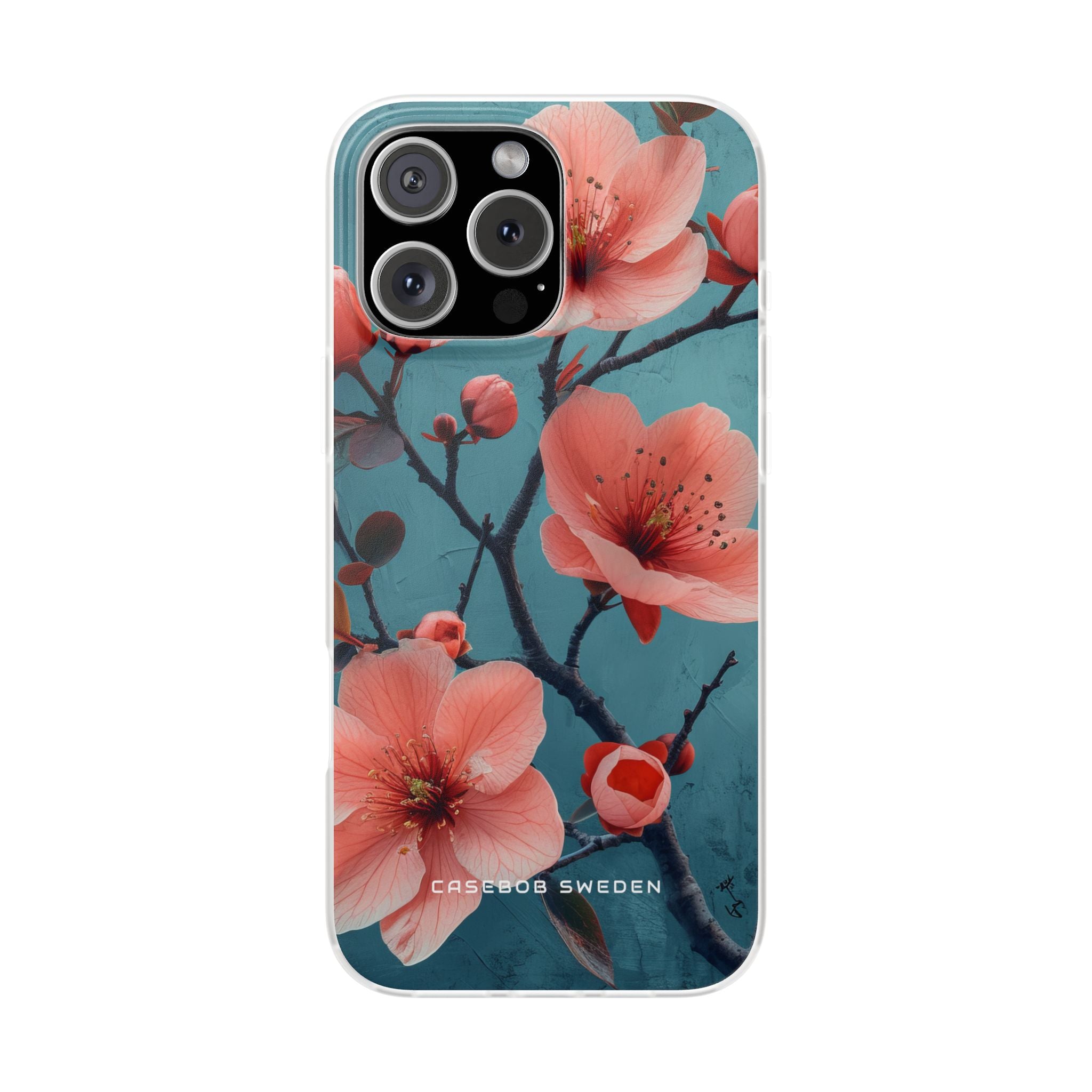 Floral Harmony Burst iPhone 16 - Flexi Phone Case