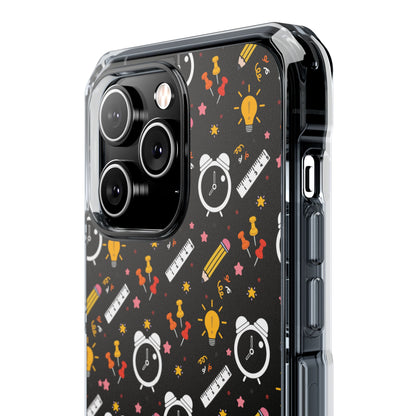 Bright Pencils Twirl iPhone Case - Impact
