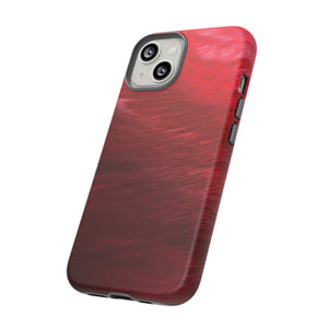 Red Feather Ink Art iPhone Case (Protective) Phone Case