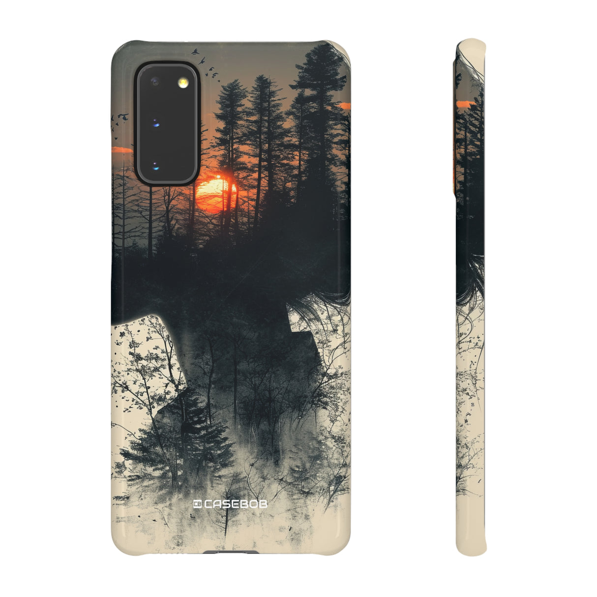 Tranquil Silhouette | Slim Phone Case for Samsung