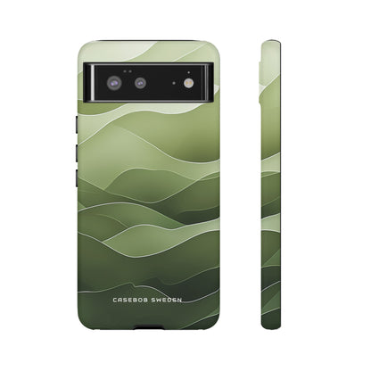 Gradient Emerald Drift Google Pixel 6 - Tough Phone Case