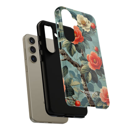 Arazzo Coral Blossom Samsung S24 - Tough