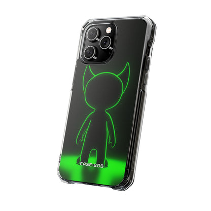 Neon Horned Glow iPhone 14 Pro Max Case - Impact